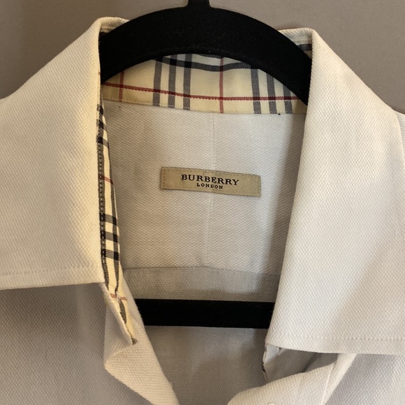 Authentic Burberry white button up! - Picture 2 of 6